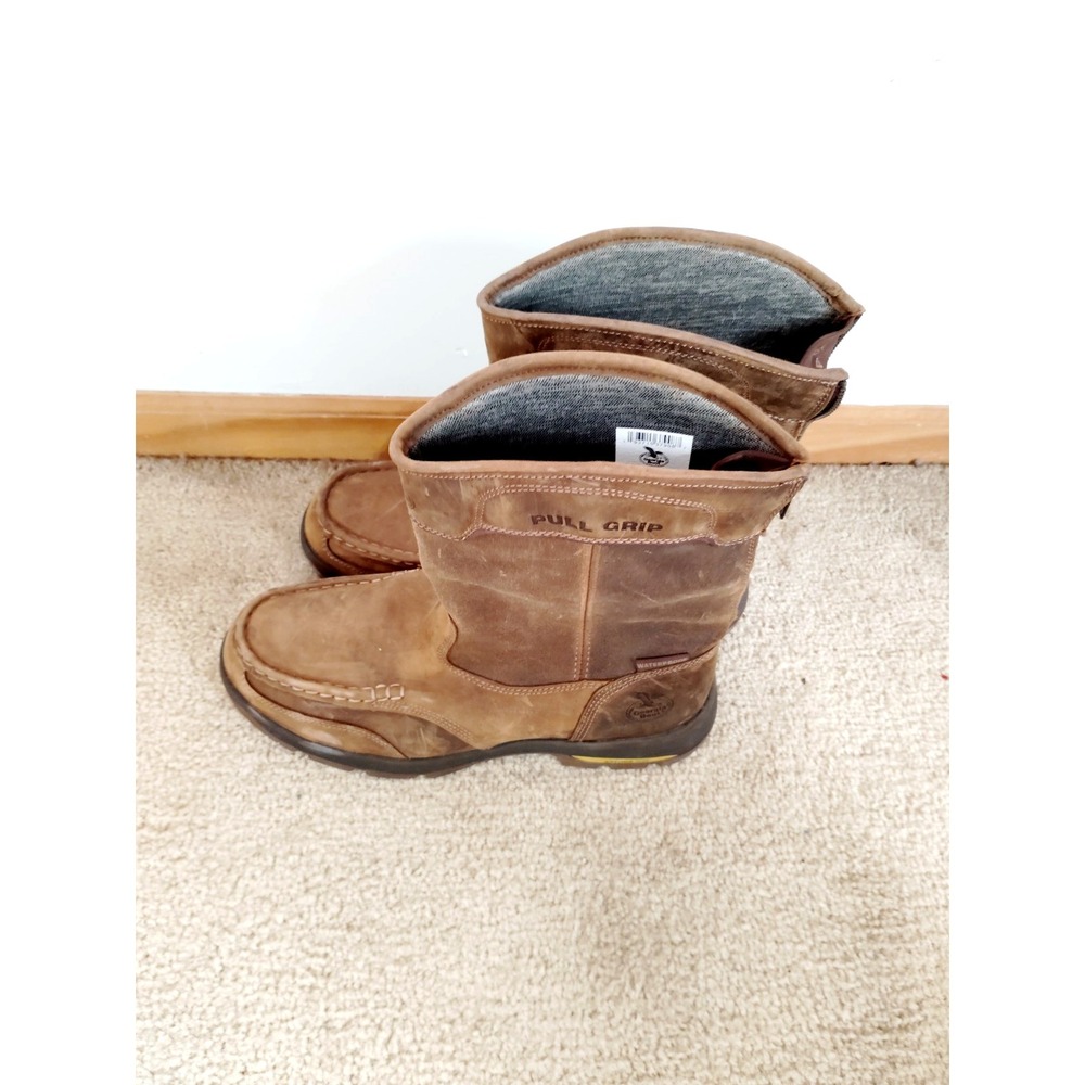 Georgia Boot Athens SuperLyte Alloy Toe Waterproof Wellington Pull-On Men 13 (W) - Picture 10 of 16